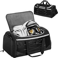 Sac de sport de boxe avec tissu en maille respirante, adapté à tous les équipements, idéal pour le MMA, le BJJ, le Taekwondo et le Muay Thai.