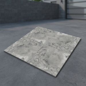 Carreaux de sol en porcelaine émaillée numérique HD beige 40x40cm, résistants, pour extérieur, immeubles de bureaux - Product Image 3
