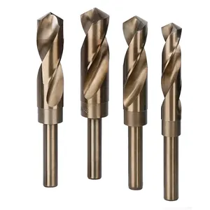 High speed steel 1/2 equal shank twist drill small shank shrink shank drill metal punching and hole drilling 12mm 13mm 20mm
