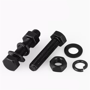 Boulons et écrous à vis hexagonale noirs Din933 M6 Ancete M10 M12 <span class=keywords><strong>M13</strong></span> boulons hexagonaux 18X80 Mm 8.8 boulon à tête hexagonale - Product Image 5