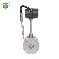 High Temperature High Pressure Durable Vortex Flow Meter for Oxygen and Industrial Gas Steam Applications