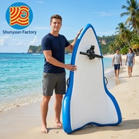 Plateforme gonflable pour jet ski pour enfants, moteur électrique, piscine, SUP, planche de plongée, matériau PVC, garantie 1 an