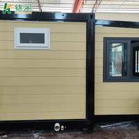 Maison préfabriquée de 40 pieds Maisons préfabriquées Maisons en acier Maison de jardin portable Villa extensible de luxe Pack plat Maisons détachables