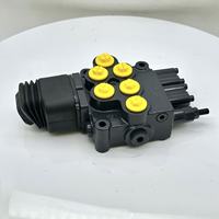 Katup Hidrolik Multi Arah Dua Bagian Yikaide M45/2D1 ISO 1179-1 untuk Excavator Loader