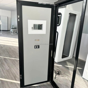 Puertas de entrada de marco de aleación de aluminio personalizadas con aislamiento EuroVision Safari para piezas de carrocería de camión de expedición de autocaravana RV - Product Image 5