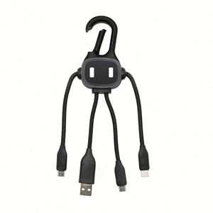 Câble de données USB publicitaire personnalisé avec logo, chargeur créatif coloré, décoration suspendue - Product Image 2