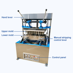 Oceano a fondo piatto Mini biscotto cono Wafer linea di produzione per la vendita per fare il cono gelato - Product Image 6