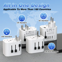 Worldplug Personnalisé TUV Marque Internationale Plug Prise USB Chargeur Adaptateur de Commutation Alimentation Universelle Voyage Adaptateur