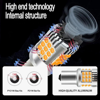 FSYLX 7K 5000LM T20 3030 36SMD Lampe 12V 7440 7443 3156 3157 LED Ampoule Aluminium Blanc Rouge Jaune Conduite Clignotant Feu Stop