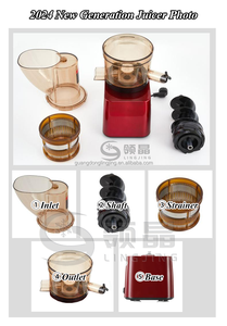 500W usage domestique commercial électrique alimentation automatique mastication lente grande bouche presse à froid presse-agrumes Machine pour café bar à jus - Product Image 5