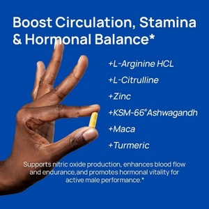 Cápsulas OEM/ODM para Hombre, Potenciador de NAD, 30 Cápsulas, L-Citrulina y Arginina para la Regeneración de Energía Celular, Antioxidante, Vitalidad Mejorada - Product Image 4