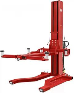 Sollevatore Idraulico Monocolonna Eco-Way a Doppio Cilindro - Capacità 6 Tonnellate, Altezza di Sollevamento 1820mm, Attrezzatura Mobile per Veicoli - Product Image 2