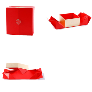 Embalaje <span class=keywords><strong>de</strong></span> papel plegable <span class=keywords><strong>de</strong></span> lujo personalizado, Cierre magnético, casa pequeña, Navidad, cumpleaños, doble puerta, caja <span class=keywords><strong>de</strong></span> regalo rígida plegable - Product Image 2