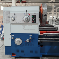 Tour horizontal CNC robuste Yade CW61125*6000 de 6 mètres de grande taille avec 4 stations d'outillage et une vitesse de broche de 3-389 tr/min