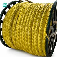 Cordon tressé UHMWPE Boyuan 12 brins 16 mm 48 mm, corde de macramé Dyneema, corde d'amarrage marine épaisse, câble de bateau, corde de remorquage de navire