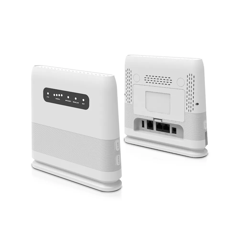 Router WiFi nirkabel Sim 4G, Router WiFi rumah CPE Modem Slot kartu Sim