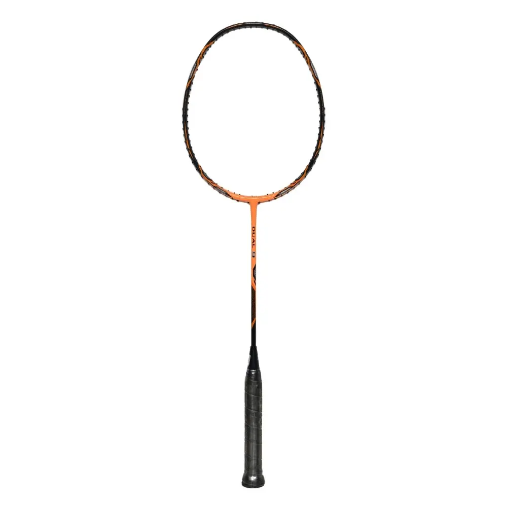 Vendita calda colore diverso Logo personalizzato racchetta da Badminton antiscivolo in carbonio pieno di alta qualità