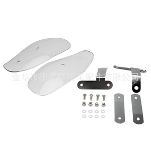 Protectores de manos para motocicleta Zuqing, soporte de hierro para PC, protector solar resistente al desgaste para Harley Davidson 883 Cruiser - Product Image 3