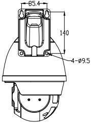 Ngoài trời tự động theo dõi Full HD 2MP 6 inch <span class=keywords><strong>IP</strong></span> PTZ <span class=keywords><strong>camera</strong></span> 30x IR <span class=keywords><strong>IP</strong></span> speed dome không thấm nước Vandalproof an ninh CCTV An Ninh IPC - Product Image 3
