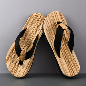 Chanclas para Hombre, Antideslizantes, Resistentes al Olor, para Verano, con Tela EVA, Duraderas, para Camping, Color Beige Camel - Product Image 2
