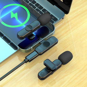 Microphone Lavalier Mini Sans Fil 2.4G Type C avec Réduction de Bruit pour Interview, Vidéo, Podcast, Vlog et <span class=keywords><strong>YouTube</strong></span> - Product Image 4