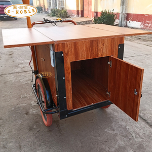 Triciclo móvil con Pedal, carrito de venta de café, tienda de café - Product Image 2