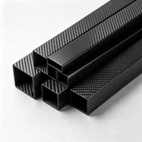 Tube carré en fibre de carbone pultrudé à module élevé pour support de détecteur extérieur – Fournisseur fabricant