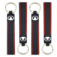 Porte-clés en silicone nid d'abeille pour clés de voiture pour Changan pour Chery pour Haval