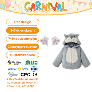 Sweat-shirt à capuche unisexe en polyester avec pattes pour enfants, costume de carnaval Toy Story, idéal pour les fêtes cosplay - Product Image 1