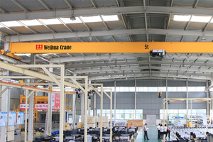 Entrepôt utilisant 1 tonne 2 tonnes 5 tonnes 10 tonnes pont européen à poutre unique roulant au-dessus de la grue de tête - Product Image 6