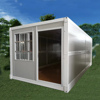 Casa Contenedor Cuadrada Moderna, Plegable, Ecológica y Transpirable de Instalación Rápida, con 1 Año de Garantía para Múltiples Usos