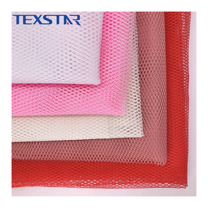 100% polyester hình lục giác tổ ong lưới vải lưới cứng để giữ trên váy Cô Dâu Váy cưới lót túi giặt - Product Image 1