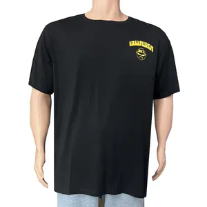 Мужская Уличная одежда в стиле «хип-хоп», дешево, оптом! Высокое качество 95% хлопок 5% спандекс Черная Мужская персонализированных футболок