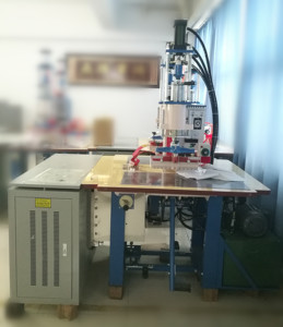 8KW đôi đầu TPU huy hiệu tần số cao Máy hàn, TPU biểu tượng Máy làm - Product Image 2