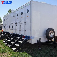 Fabricant de toilettes mobiles de luxe, de douches portables et de remorques sanitaires