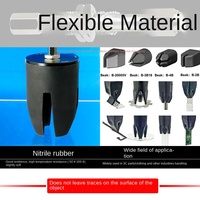 Pince pneumatique industrielle EOAT SOVE YH-20501, mini-pince à air, micro-mandrin, pince robotique, bec flexible en caoutchouc nitrile souple sans couture