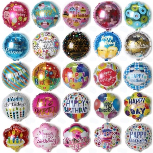 Nuovo design palloncini di buon <span class=keywords><strong>compleanno</strong></span> <span class=keywords><strong>da</strong></span> 18 pollici decorazioni per feste forniture per feste di celebrazione - Product Image 2