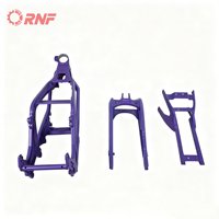 Stoßfester Hinterer Schwingarm-Hauptrahmen-Bausatz für Sur-Ron Light Bee X/S Offroad-Elektro-Dirtbike Aftermarket-Modifikationsteile-Set