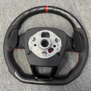Bouton de démarrage/arrêt du <span class=keywords><strong>moteur</strong></span> et de sélection de mode de conduite de style Realsun R8 pour <span class=keywords><strong>volant</strong></span> <span class=keywords><strong>Audi</strong></span> <span class=keywords><strong>A3</strong></span> S3 A4 B9 S4 A5 S5 A6 S6 A7 A8 Q3 Q5 Q7 - Product Image 2