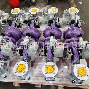 Válvula Reguladora Neumática de Manga Ajustable de Asiento Simple/Doble, Modelo ZJHM ZJHP-16, de Acero Inoxidable/Acero Fundido - Product Image 3