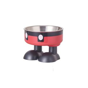 Mangkuk Kucing Plastik Anti Benturan dengan Pelindung Leher Kartun, Mangkuk Air Tinggi untuk Hewan Peliharaan, Mangkuk Anjing Anti Spondylosis Serviks yang Ditinggikan untuk Memberi Makan - Product Image 6