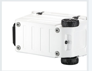 Refrigerador de carro portátil al aire libre 45L 55L 75L 90L OEM <span class=keywords><strong>cofre</strong></span> de hielo para caja de refrigeración de maletero de <span class=keywords><strong>coche</strong></span> con ruedas y Asa - Product Image 5