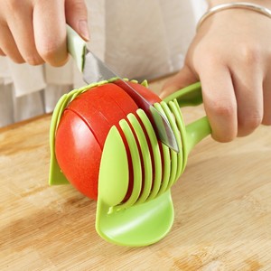 Ustensiles de cuisine <span class=keywords><strong>à</strong></span> main Trancheuse <span class=keywords><strong>à</strong></span> tomates Pince <span class=keywords><strong>à</strong></span> pain <span class=keywords><strong>Fruits</strong></span> <span class=keywords><strong>et</strong></span> <span class=keywords><strong>légumes</strong></span> coupés Pomme de terre Pomme Gadget créatif Accessoires de cuisine - Product Image 1