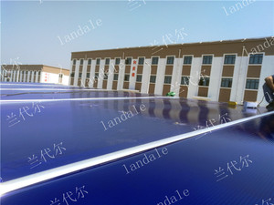 Panneaux <span class=keywords><strong>de</strong></span> toit en polycarbonate transparent, panneau en plastique pour serre - Product Image 6