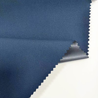 Tissu polyester sergé 75D de haute qualité, films imprimés TPU, tissu extensible doux, tissu TPU collé, tissu pour veste d'hiver d'extérieur