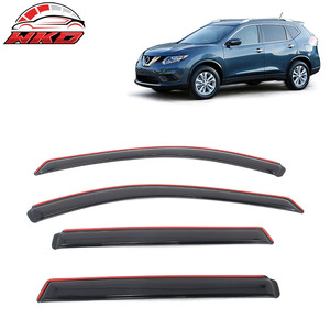 Viseras Acrílicas para Ventanas de Nissan Rogue 14-20, Deflectores de Lluvia y Sol - Product Image 1
