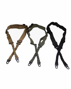 Doublesafe Outdoor Hunting 2 Point Sling Sangle réglable en nylon portable Sling Metal Hook <span class=keywords><strong>QD</strong></span> Swivels Two Points Gun Sling Strap - Product Image 6