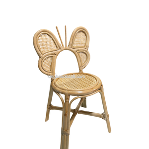 Chaise pour enfants en rotin naturel tressé à la main pour la décoration de fêtes et l'aménagement d'événements, prix de gros - Product Image 3