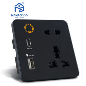 Enchufe de Pared Universal WIFI Zigbee Estándar del Reino Unido, Enchufe Inalámbrico, Módulo de Interruptor Inteligente de Una Sola Salida - Product Image 3