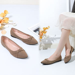 Mocassins à la mode pour dames Chaussures <span class=keywords><strong>bateau</strong></span> plates à enfiler Chaussures habillées élégantes - Product Image 1